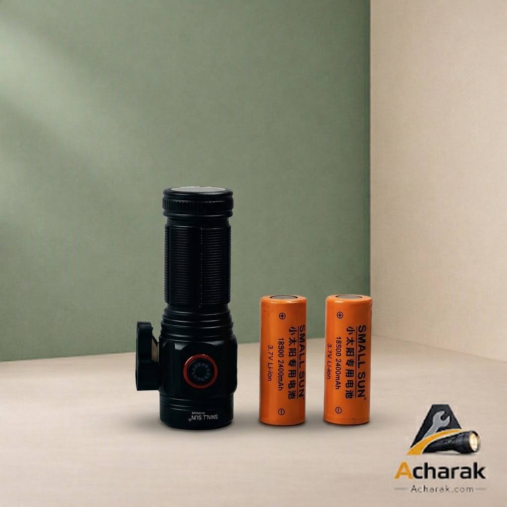 Small Sun Magnetic Flashlight, Model ZY-W5183