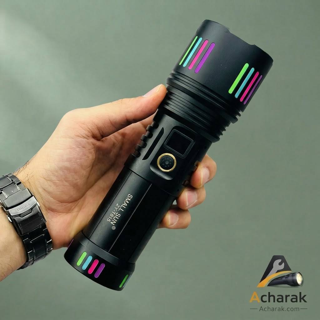 چراغ‌قوه زوم‌دار اسمال سان مدل ZY-T815