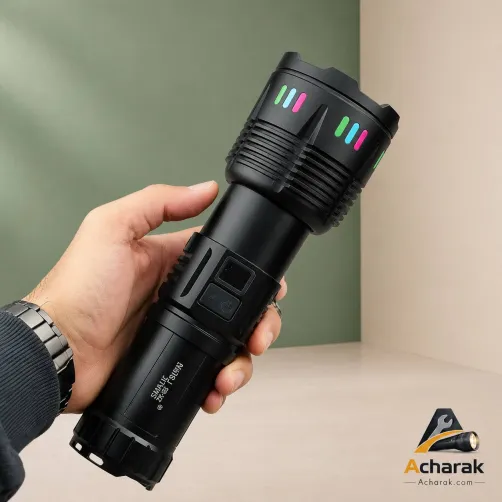 چراغقوه زومدار اسمال سان مدل ZY-W532