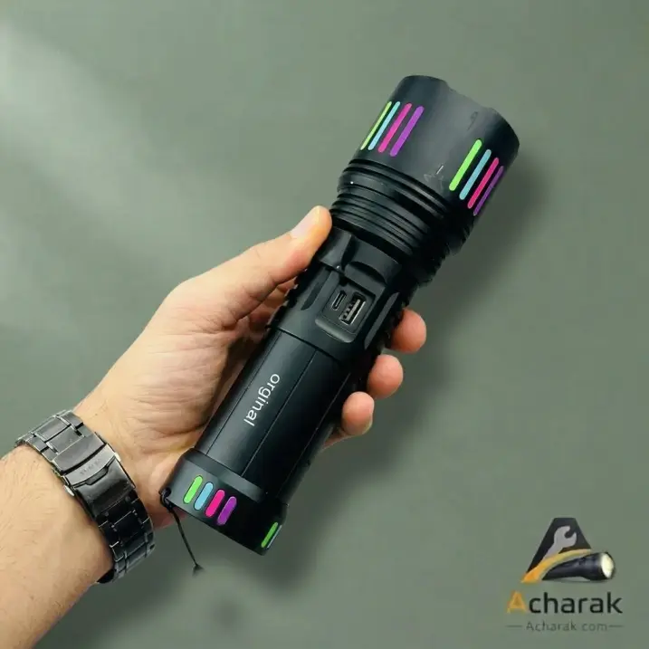 چراغ‌قوه زوم‌دار اسمال سان مدل ZY-T815