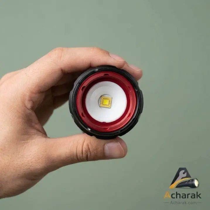 چراغ‌قوه زوم‌دار اسمال سان مدل ZY-T815