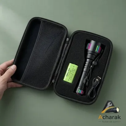 چراغ‌قوه زوم‌دار اسمال سان مدل ZY-T815