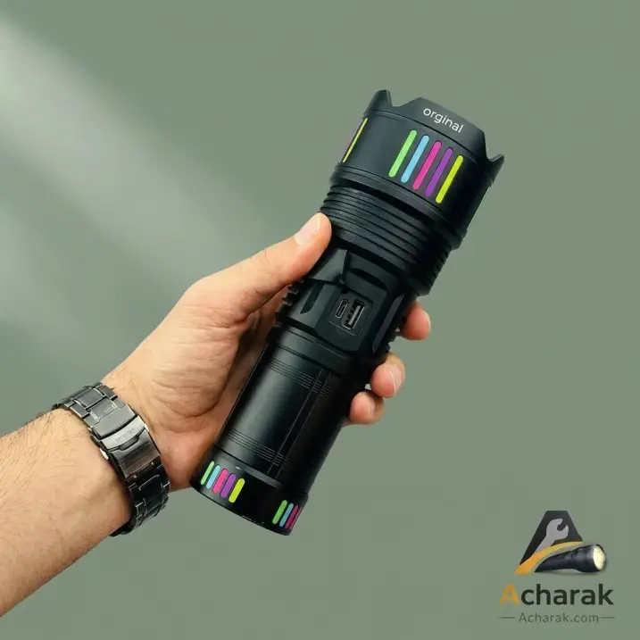 چراغ‌قوه زوم‌دار اسمال سان مدل ZY-W513