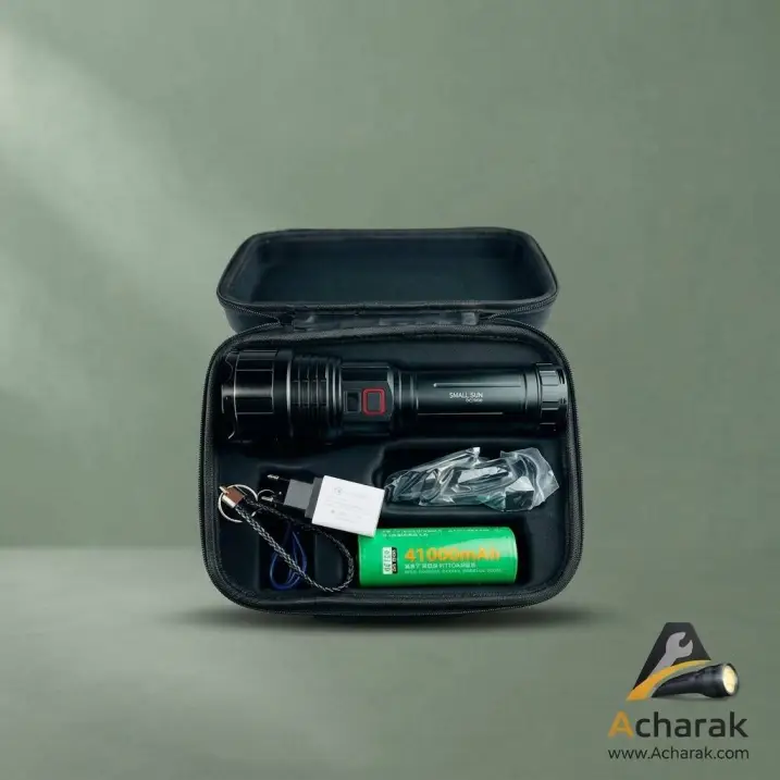 چراغ قوه شارژی اسمال سان مدل ZY-T312