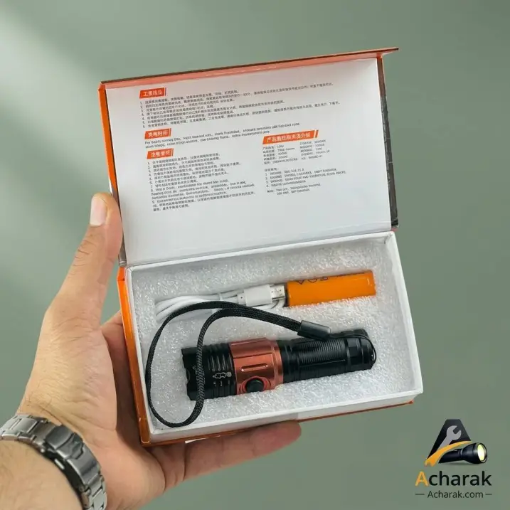 چراغ قوه جیبی اسمال سان مدل ZY-T280