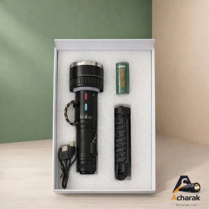 چراغ قوه فانوسی اسمال سان مدل ZY-W5256