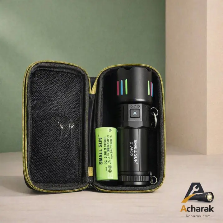 چراغ قوه دستی اسمال سان مدل ZY-W522D