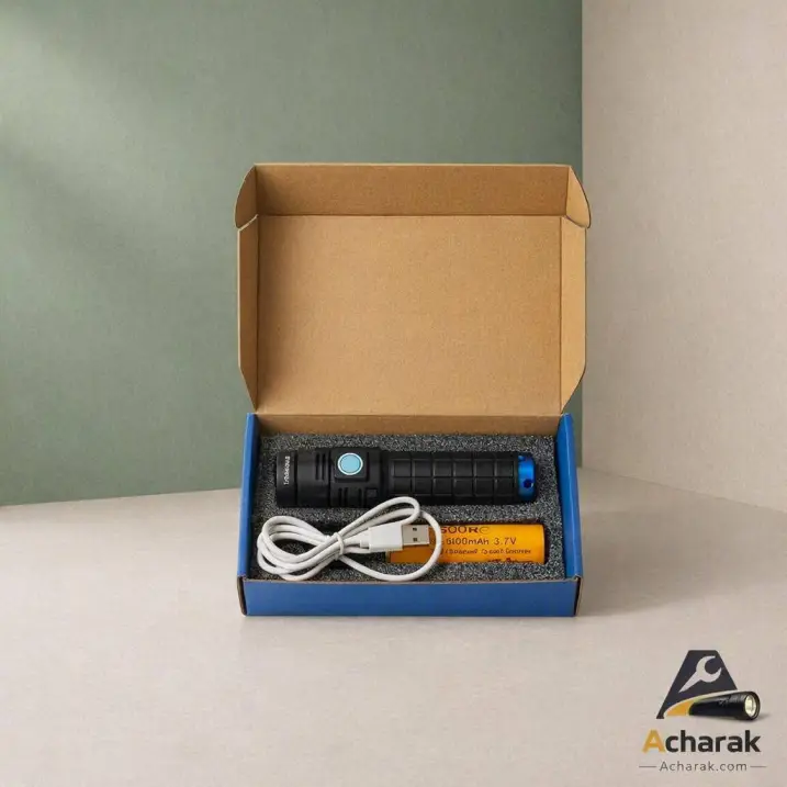 چراغ قوه اسمال سان مدل ZY-E20