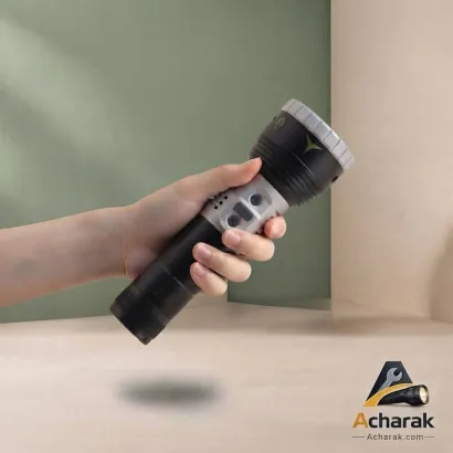 چراغ‌قوه دستی و آلومینیومی زینگارو مدل G648