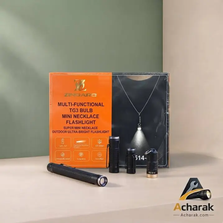 چراغ‌قوه گردنی و مینی زینگارو مدل M10