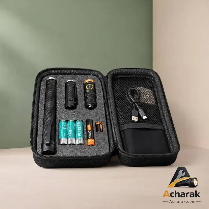چراغ‌قوه گردنی و مینی زینگارو مدل M10