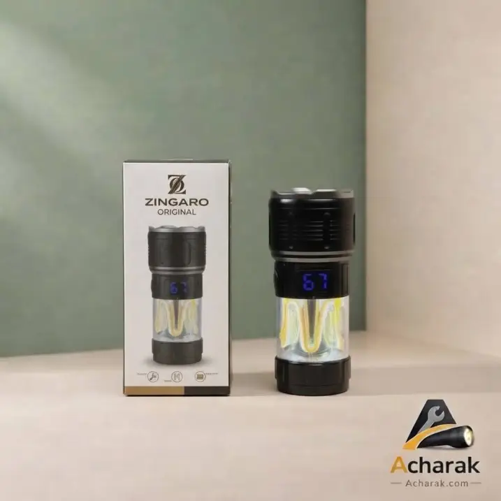 چراغ‌قوه دستی و چندمنظوره زینگارو مدل 703