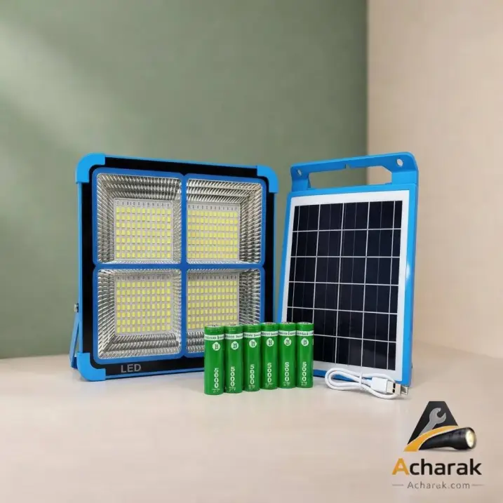 چراغ خورشیدی LED قابل حمل UXI مدل BL-911 200W