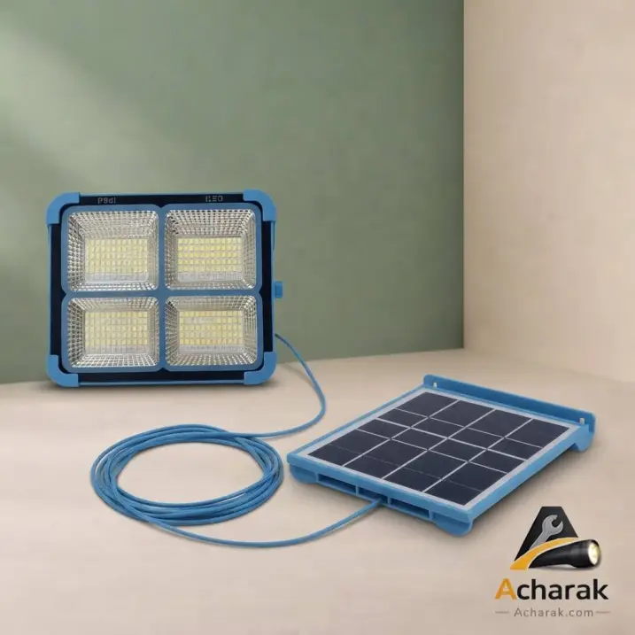 چراغ خورشیدی LED قابل حمل UXI مدل BL-911 200W