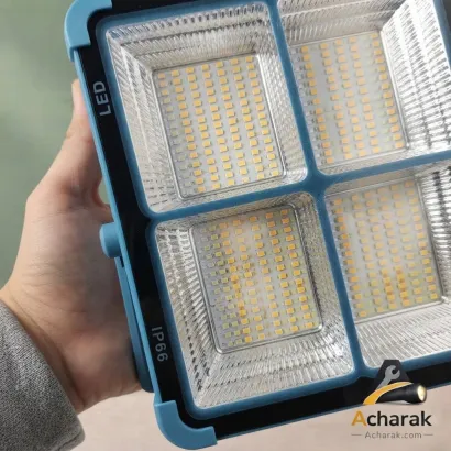 چراغ خورشیدی LED قابل حمل UXI مدل BL-911 200W