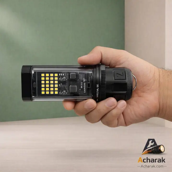 چراغ قوه دستی اسمال سان مدل zy-x46