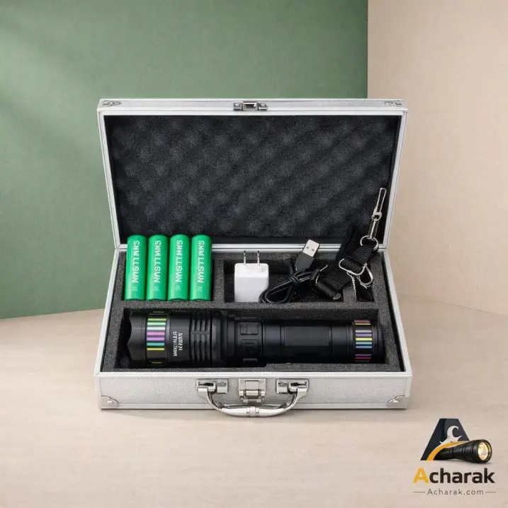 چراغ قوه دستی اسمال سان مدلzy-w513