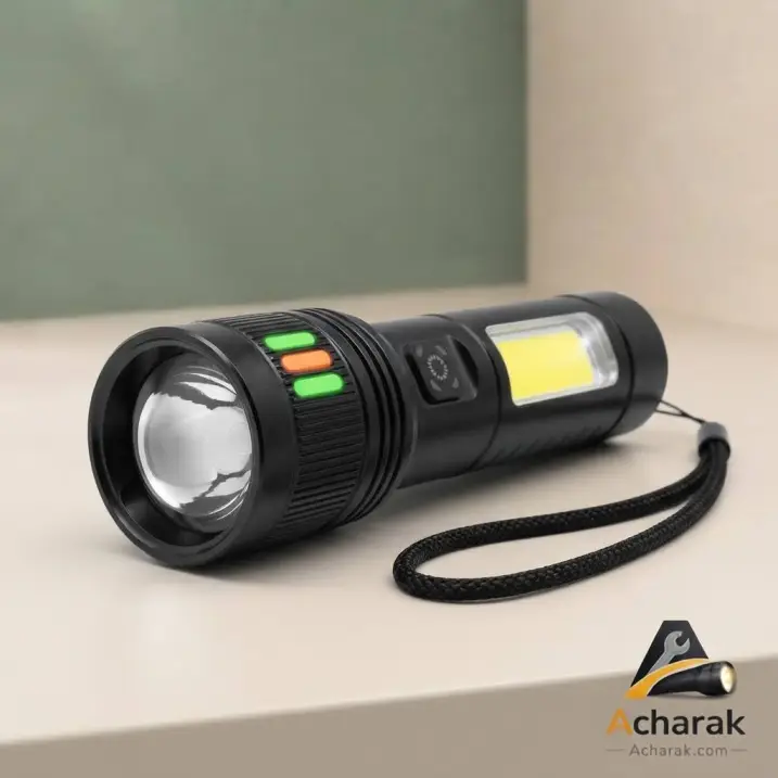 چراغ قوه اسمال سان مدل SmallSun ZY-618