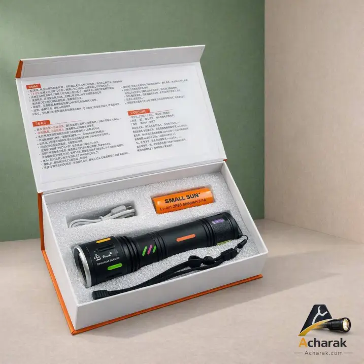چراغ قوه دستی اسمال سان مدل ZY-T291